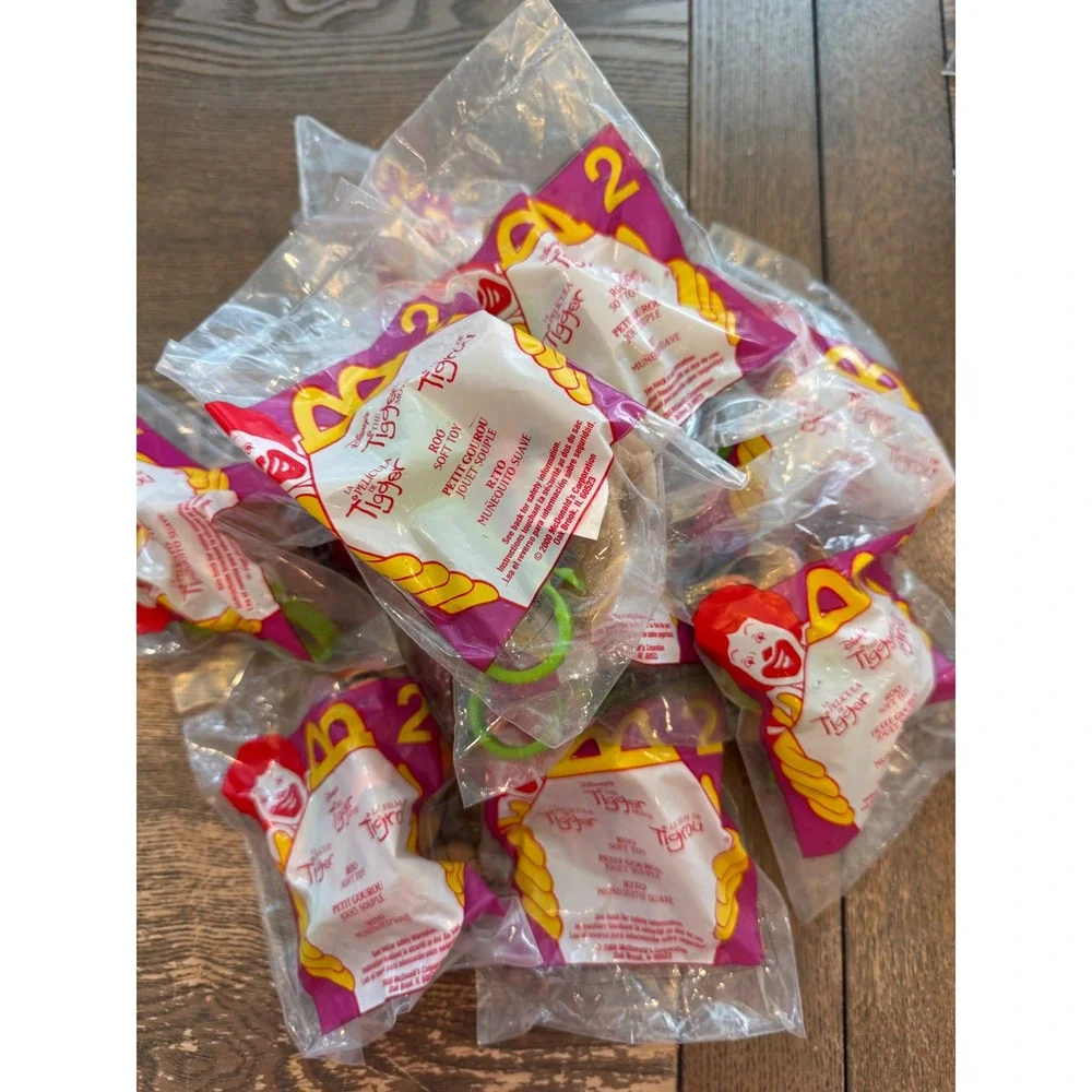 Lot of 56 McDonald's Happy‎ Meal Toys Disney The Tigger Movie Sealed 2000